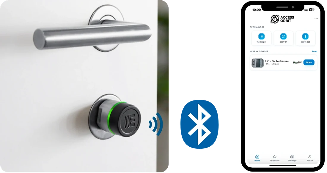 Vollautomatisierter Zutritt über die App